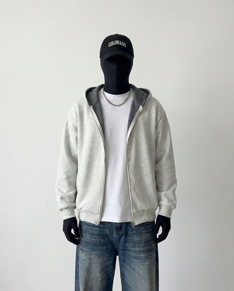 클린핏 컬러블록 후디 재킷 ST5074