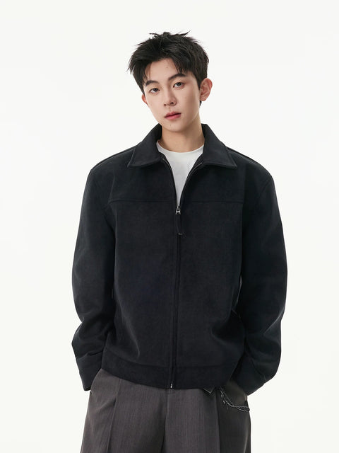 인조 스웨이드 힙합 재킷 st5091