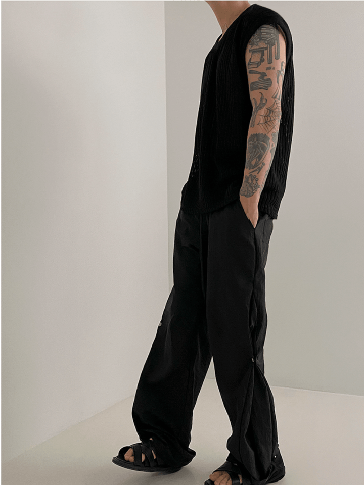 [MRCYC] Round Neck Sleeveless T-shirt st1679
