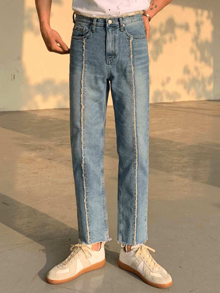 [MRCYC] Trend Loose Straight Denim Pants st1626