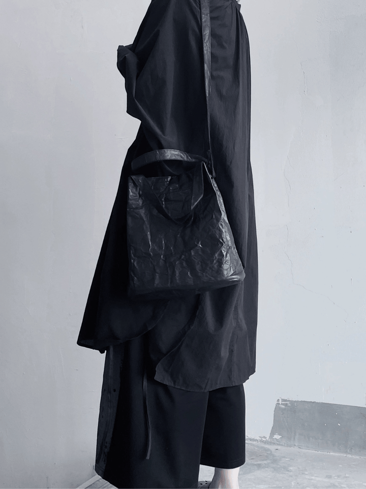 Dark Style Crumpled Bag st2239
