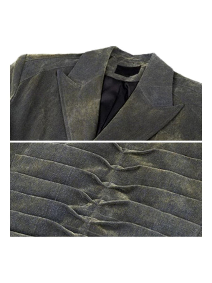 [STARTEXCEEDEND] denim suit jacket st2609