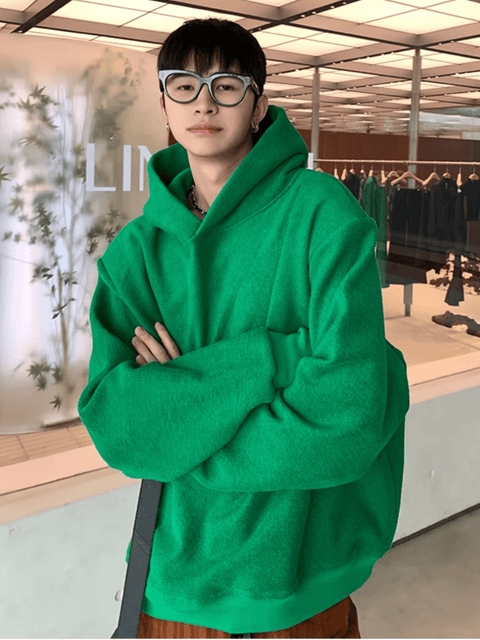 [ESC MAN STUDIO] 데일리 캐주얼 후드 티셔츠 st1844