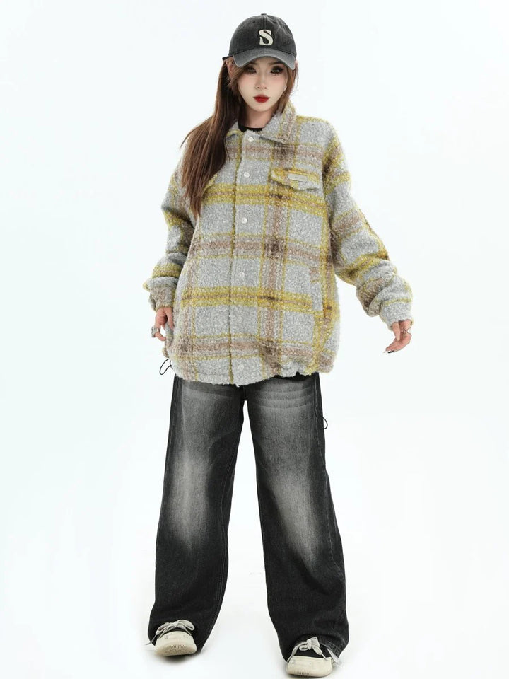 [INSstudios] TWEED COTTON JACKET ST1067