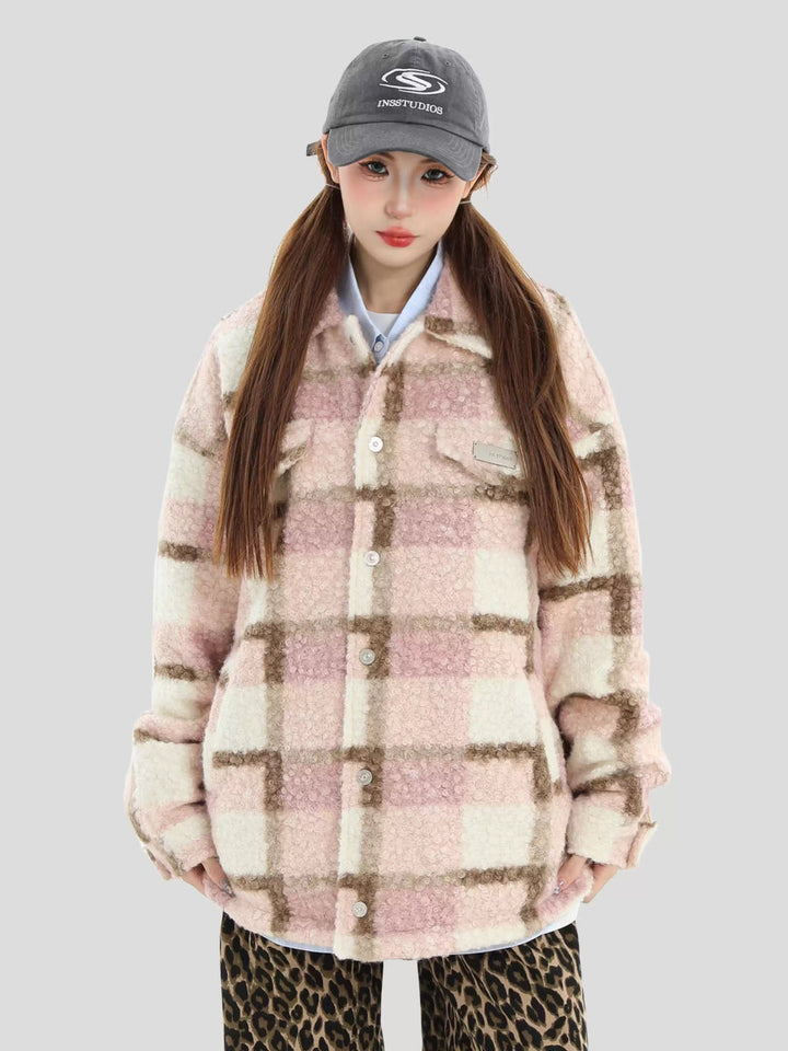 [INSstudios] TWEED COTTON JACKET ST1067