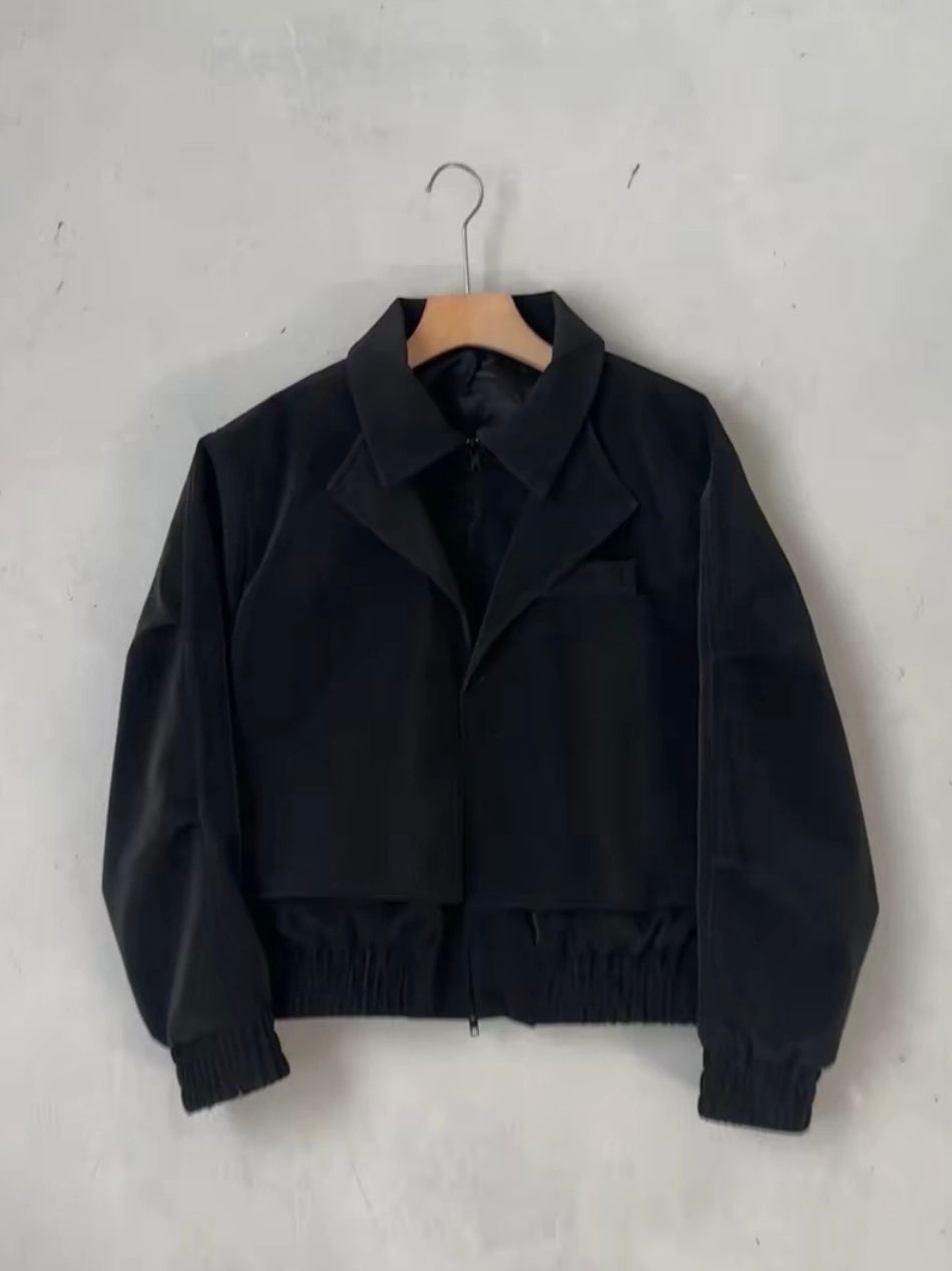 टेक्सचर्ड पैनल्ड पैडेड जैकेट st5034