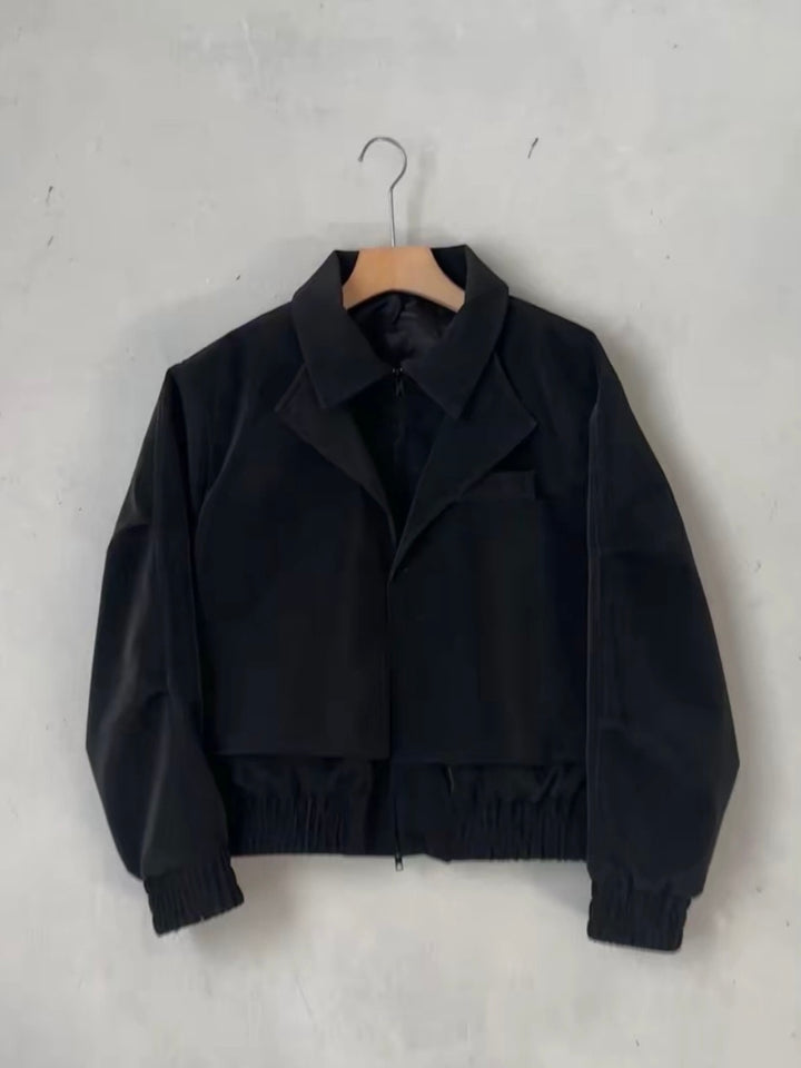 टेक्सचर्ड पैनल्ड पैडेड जैकेट st5034