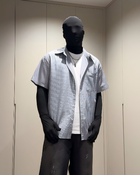 VINTAGE CHECKERED SHORT SLEEVE SHIRT MT560