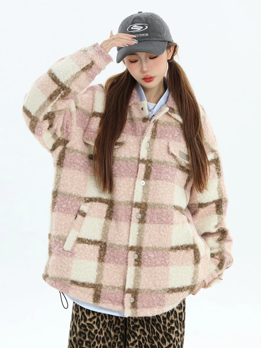 [INSstudios] TWEED COTTON JACKET ST1067