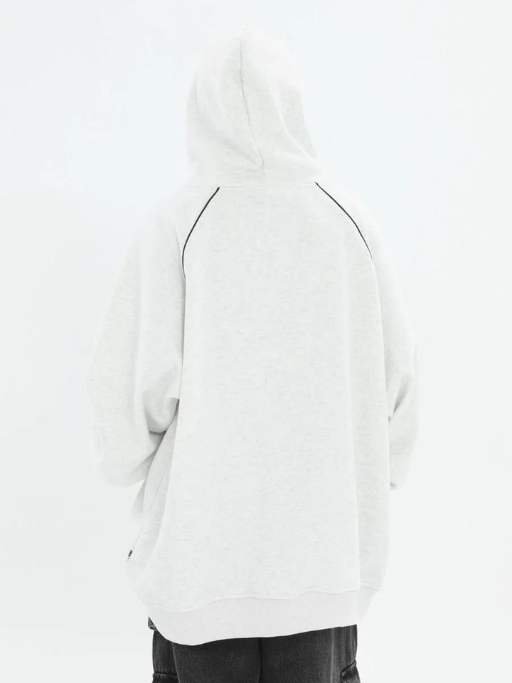 [INSstudios] AMERICAN FLOCKED LOGO HOODED ST560