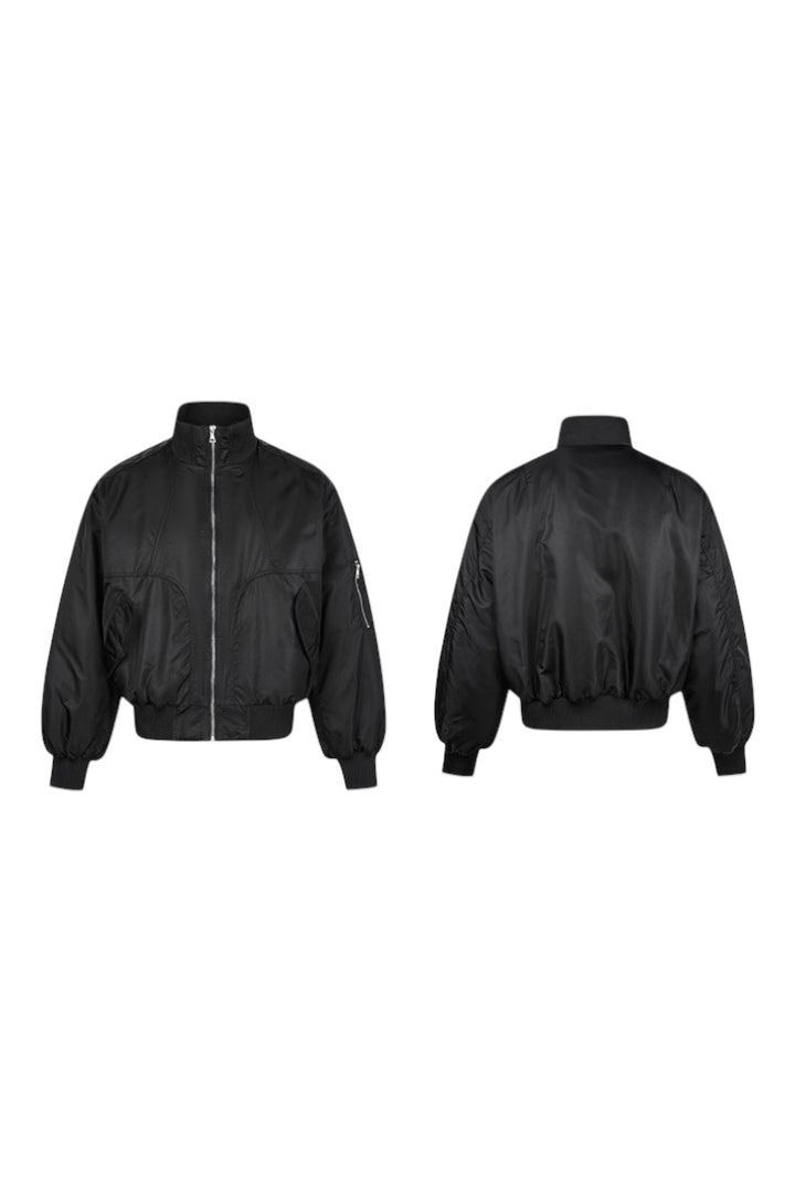 [NECOYEP] VINTAGE BOMBER PUFFER JACKET ST2053
