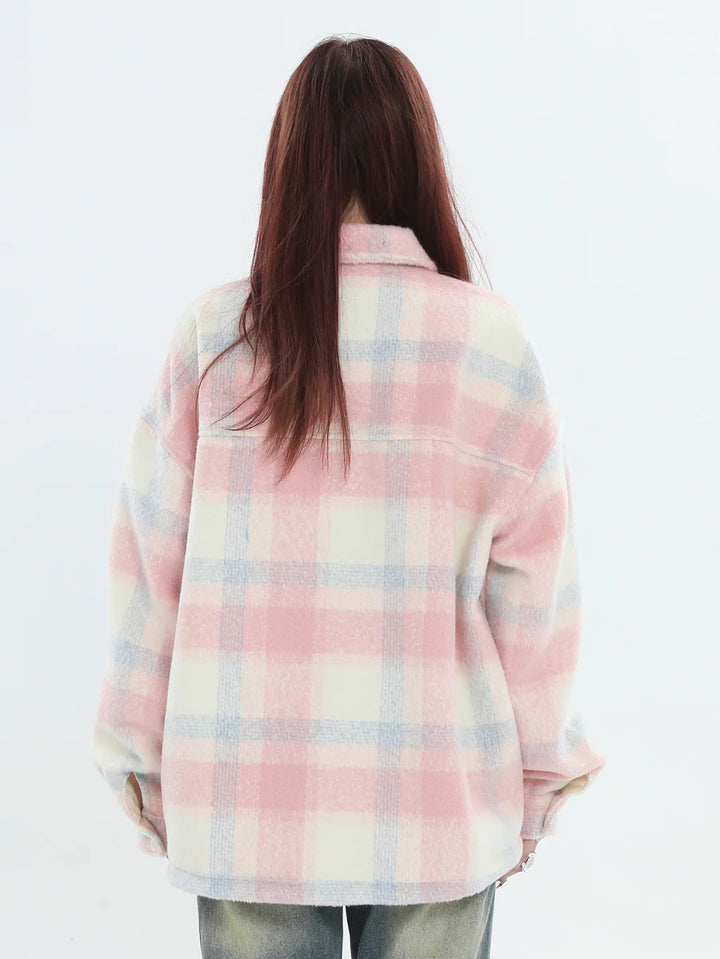 [INSstudios] LOGO LOOSE LAPEL JACKET ST1239