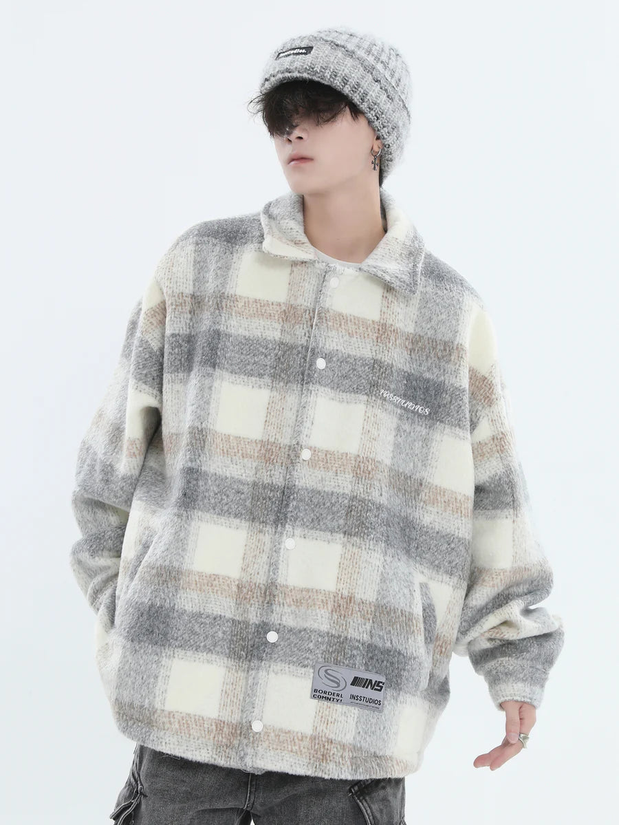 [INSstudios] LOGO LOOSE LAPEL JACKET ST1239