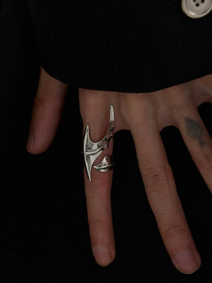 [STRUC TON] IRREGULAR DESIGN RINGS ST1042