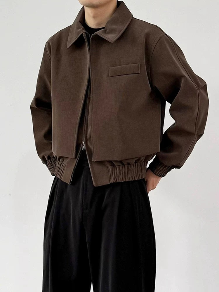 टेक्सचर्ड पैनल्ड पैडेड जैकेट st5034