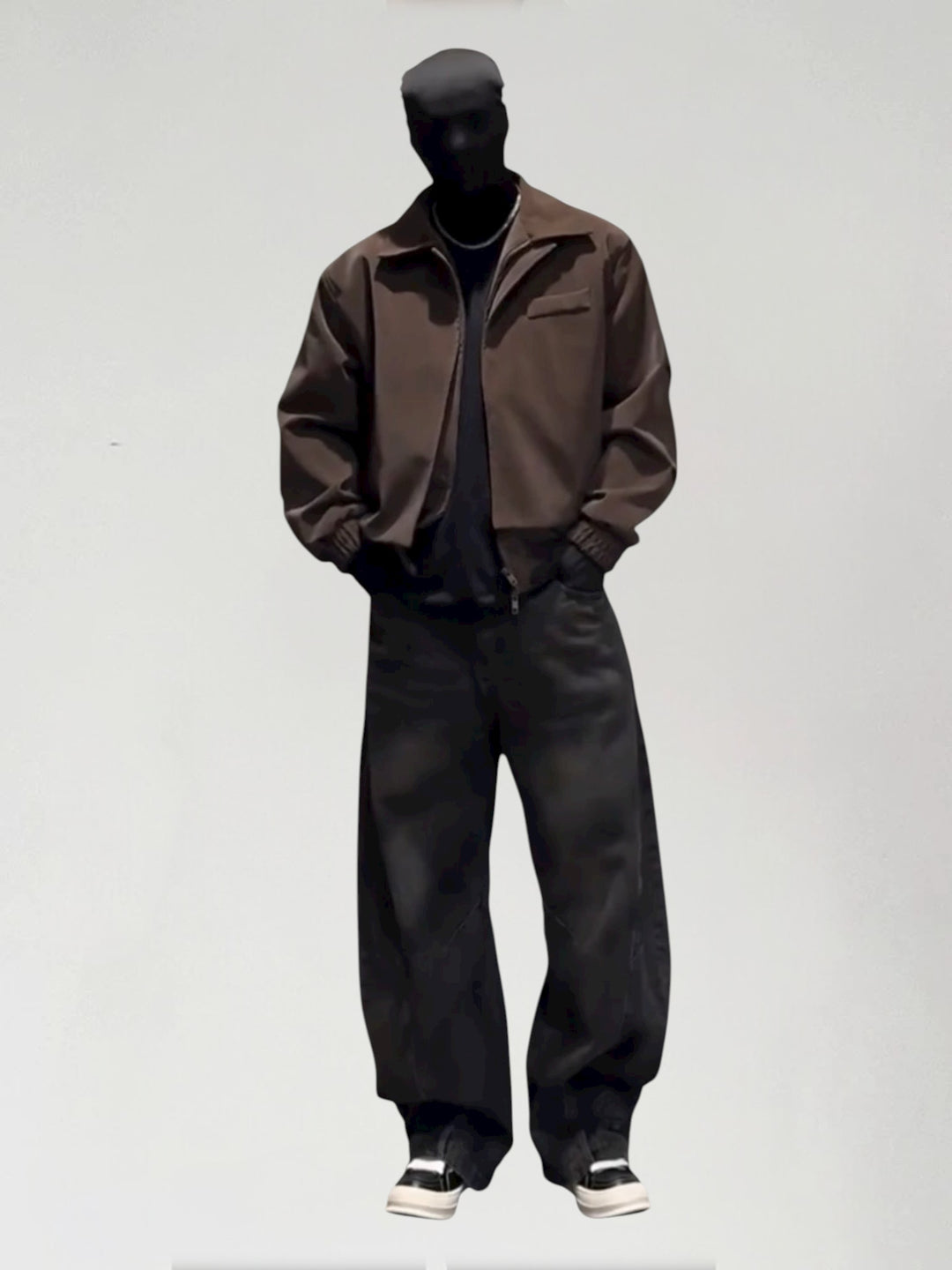 टेक्सचर्ड पैनल्ड पैडेड जैकेट st5034