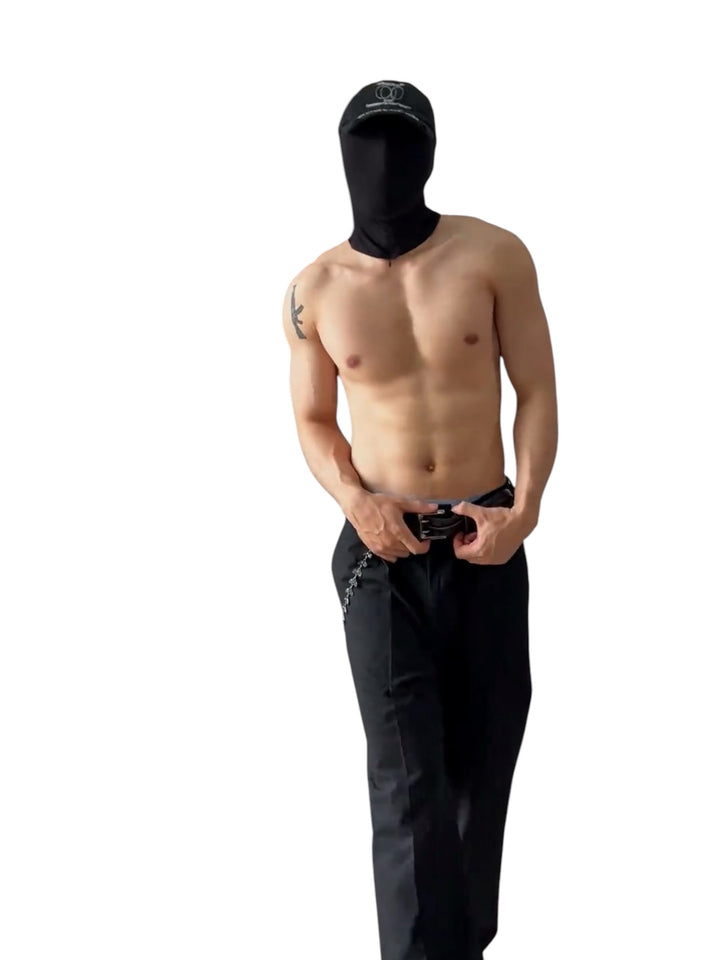 [हर्मिट] कूल-वीव डबल प्लीट ट्राउज़र्स st5022