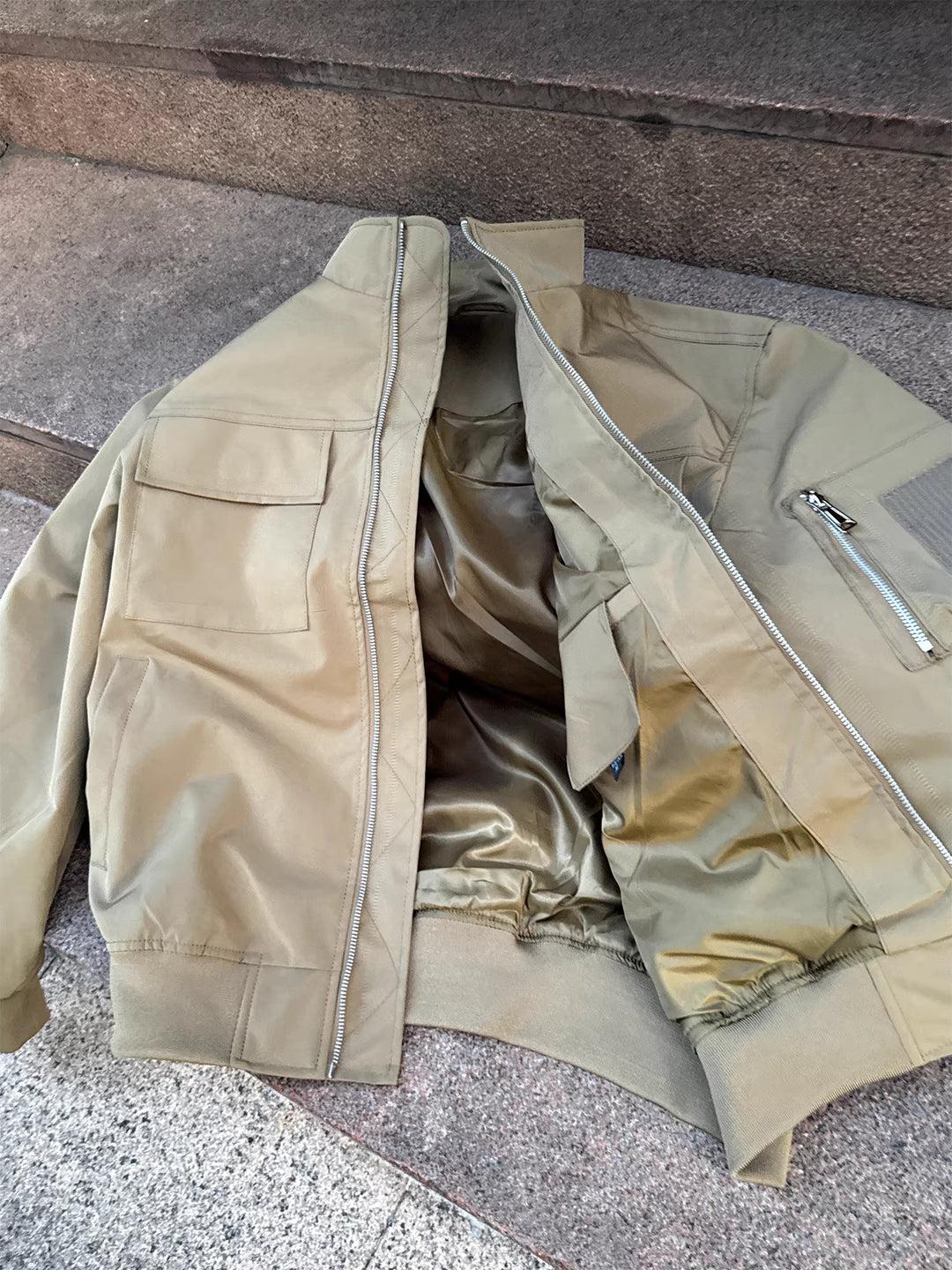 UTILITY WATER-RESISTANT BOMBER JACKET st5106