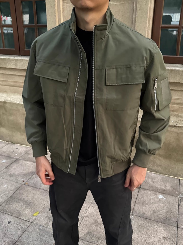 UTILITY WATER-RESISTANT BOMBER JACKET st5106