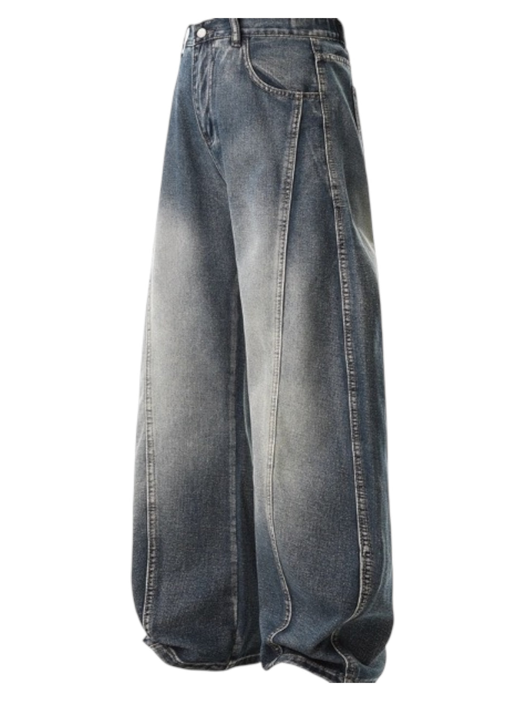 [DAZHONGMA] WASHED SABER-CUT JEANS st5053
