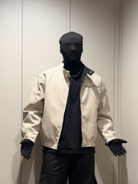 CLEANFIT TIE-DYE LEATHER PILOT JACKET ST5122
