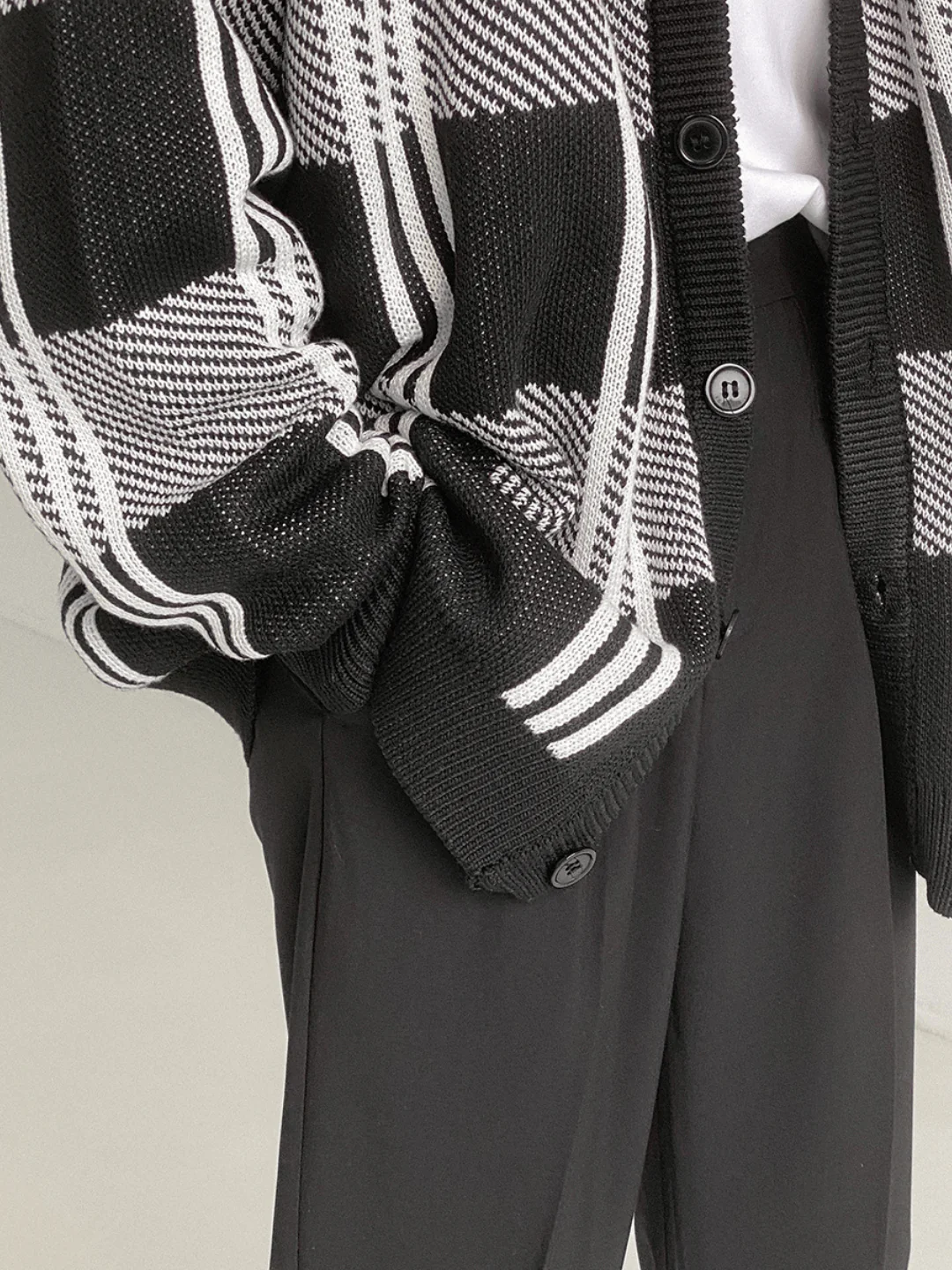 Check Design Corian Cardigan st61