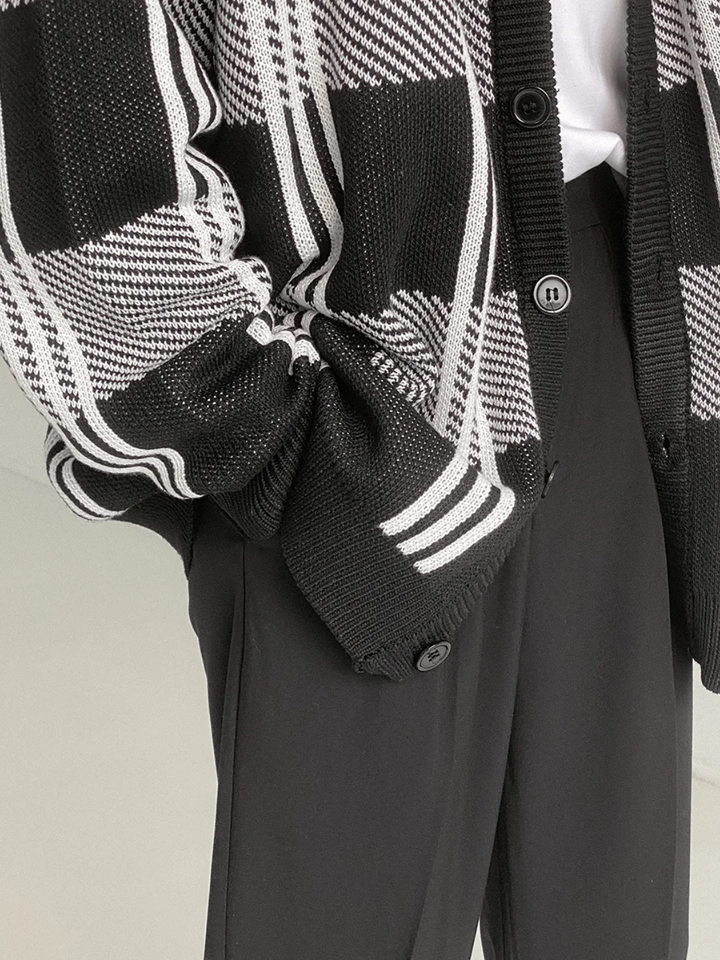Check Design Corian Cardigan st61