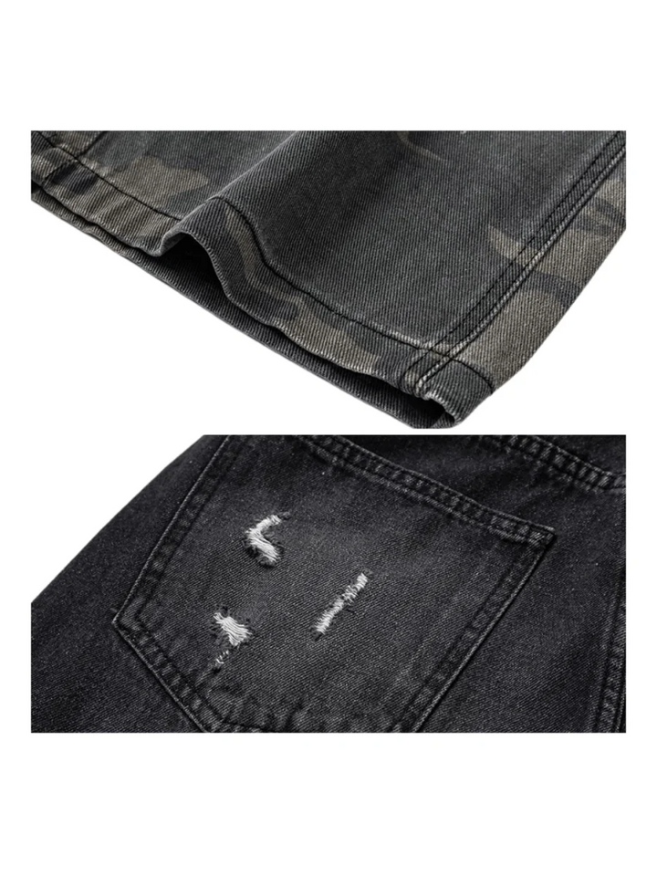 [MRNEARLY] camouflage washed pants st1846