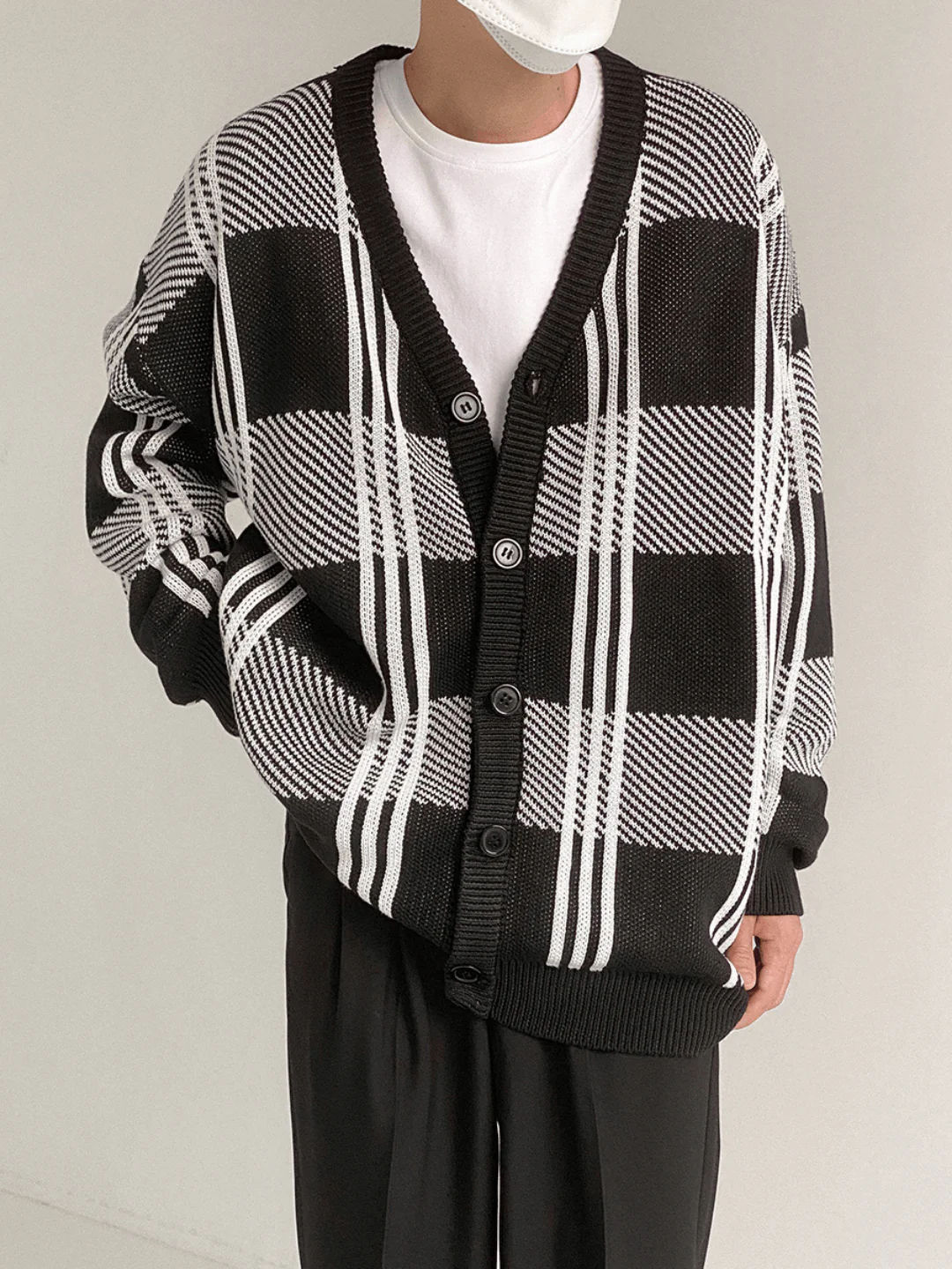 Check Design Corian Cardigan st61