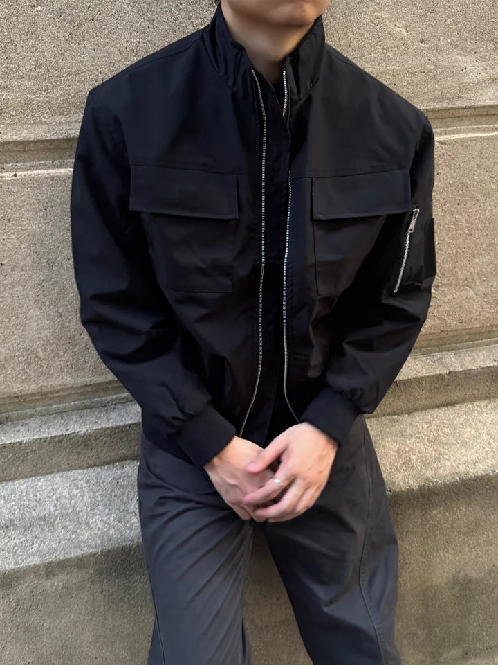 UTILITY WATER-RESISTANT BOMBER JACKET st5106