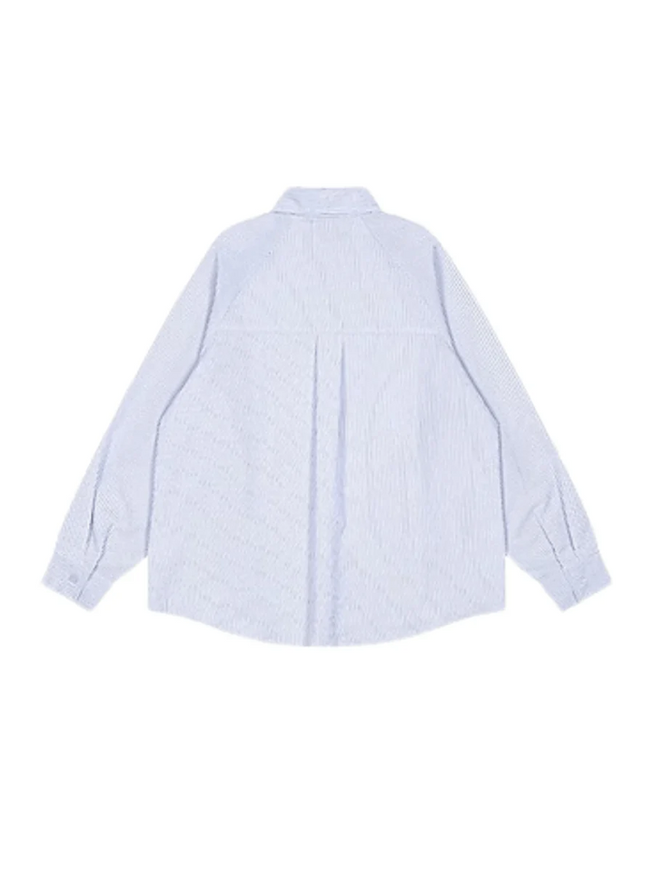 [TREND ST] striped shirt st1859