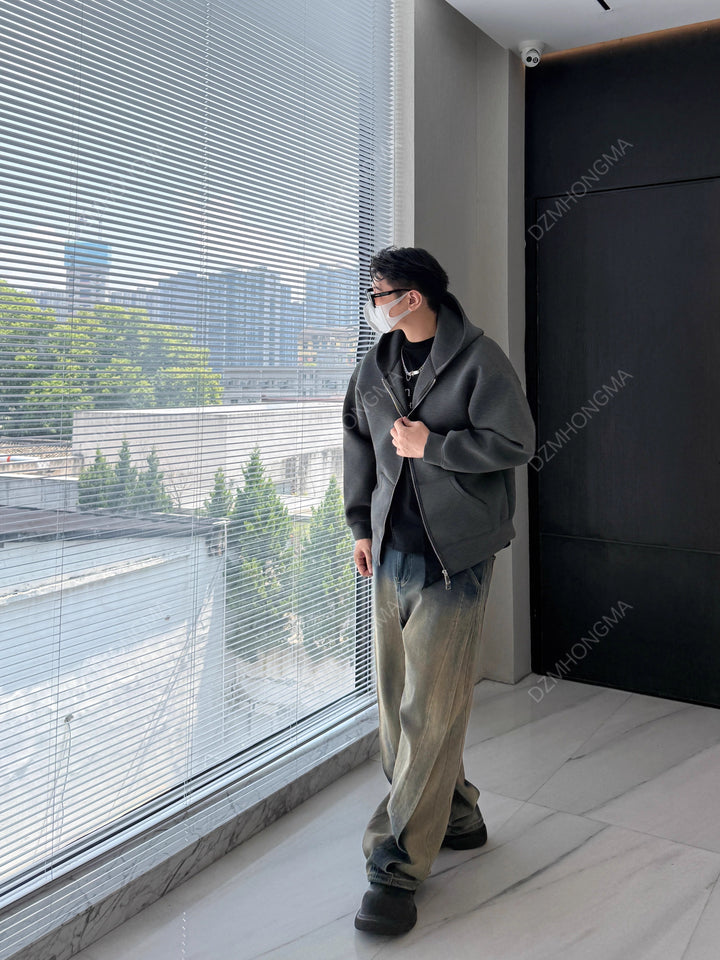 [DAZHONGMA] CLEANFIT HEAVY ZIP HOODIE ST8801