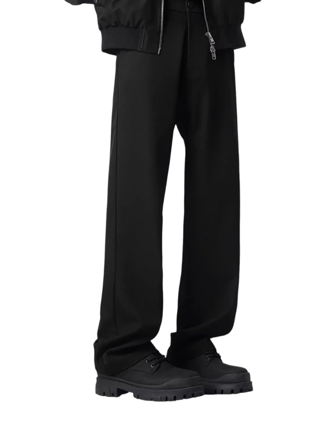COTTON STRAIGHT-LEG TROUSERS  ST5124