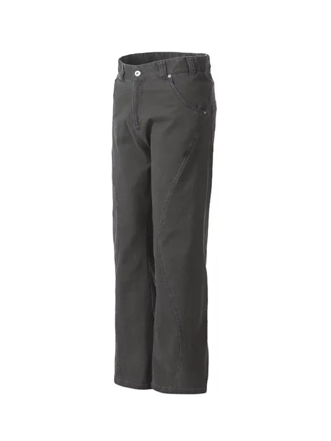 VINTAGE WASHED PANELLED LOOSE STRAIGHT PANTS  ST5148