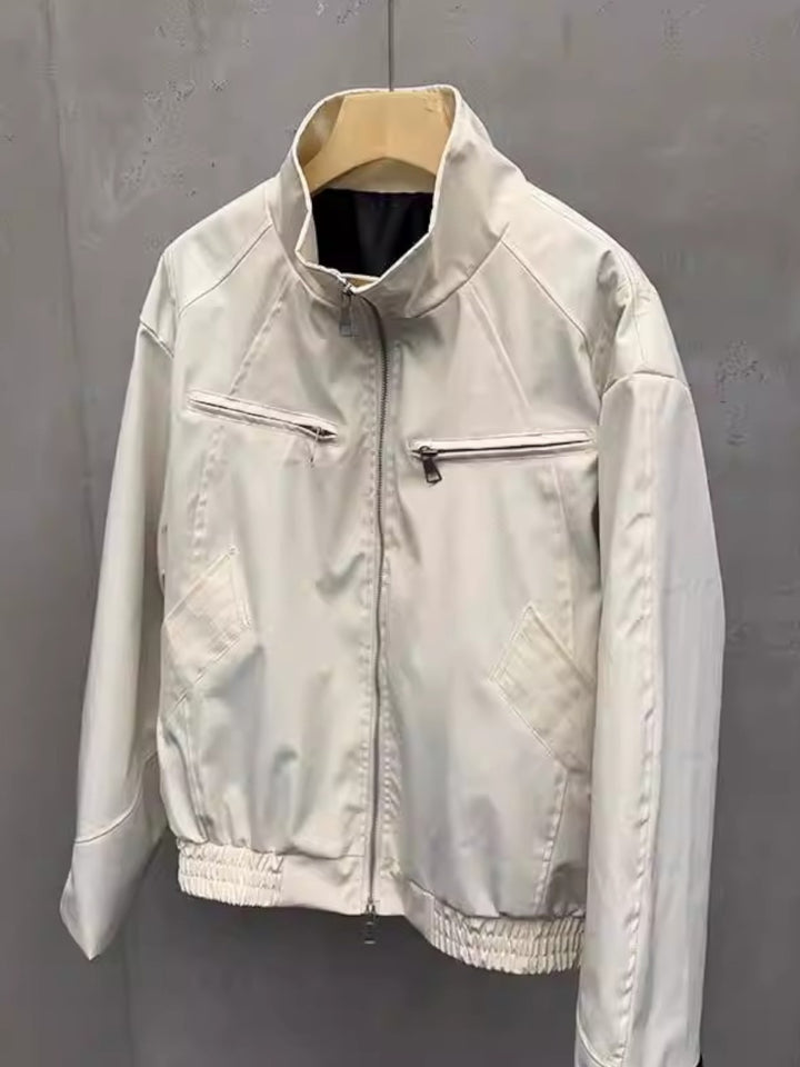 VINTAGE STAND COLLAR BOX JACKET ST5117