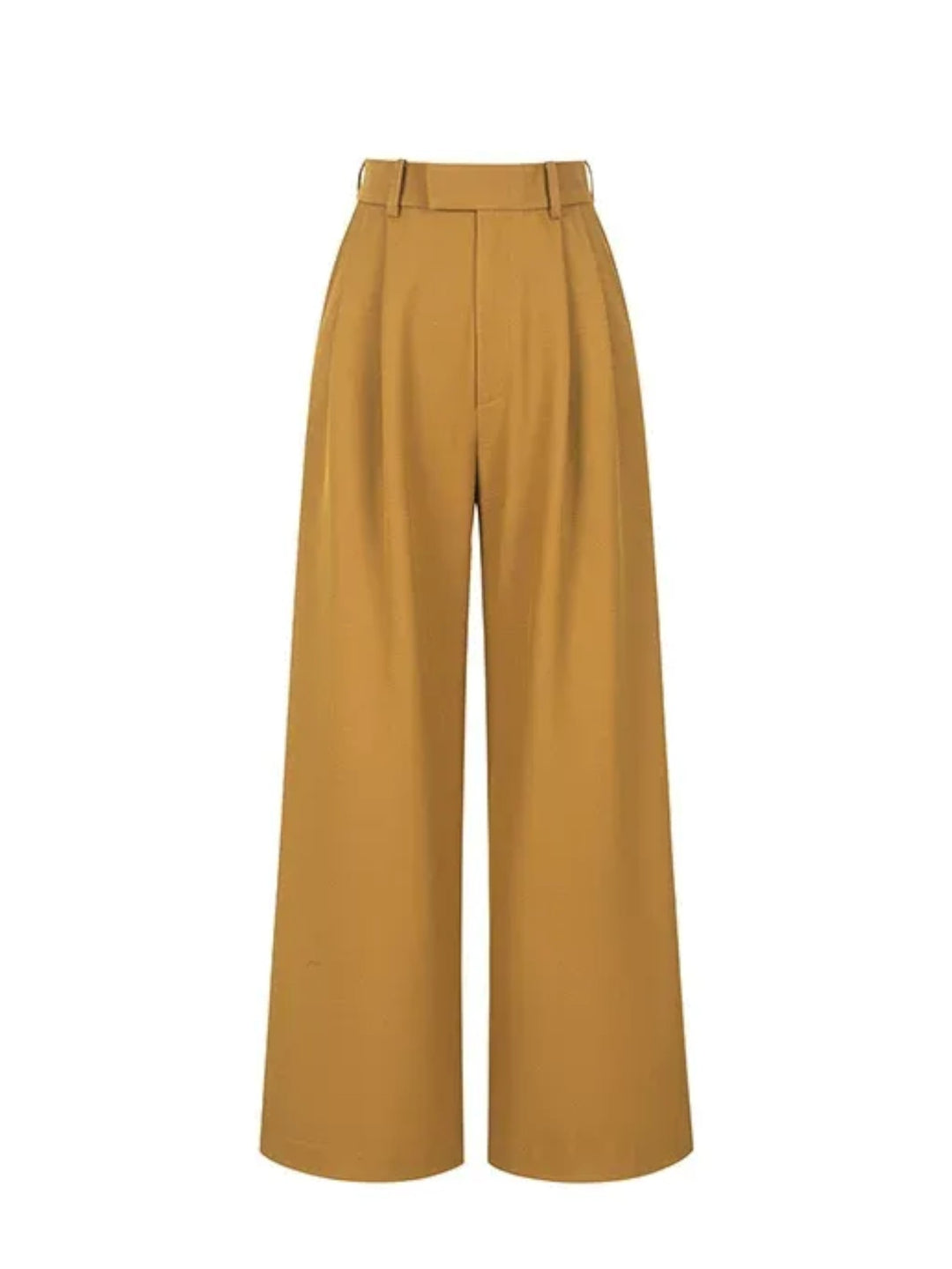 Twill Drape Wide-Leg Trousers ST5164