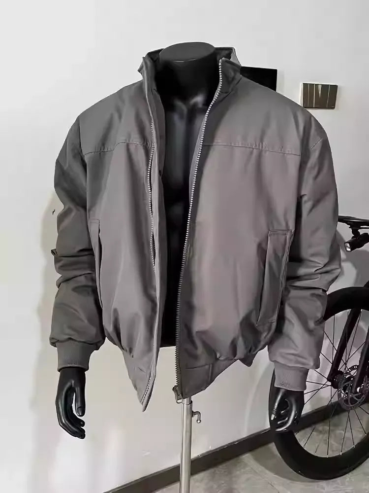 WEATHER-RESISTANT STAND-COLLAR COACH JACKET st5073