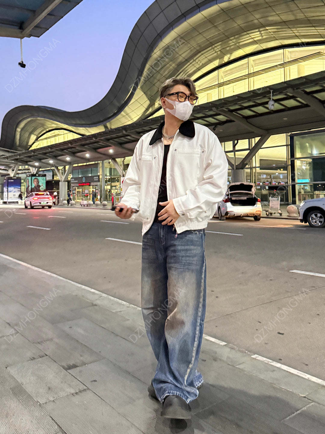 [DAZHONGMA] CLEANFIT OLD-MONEY COLLARED JACKET st5058