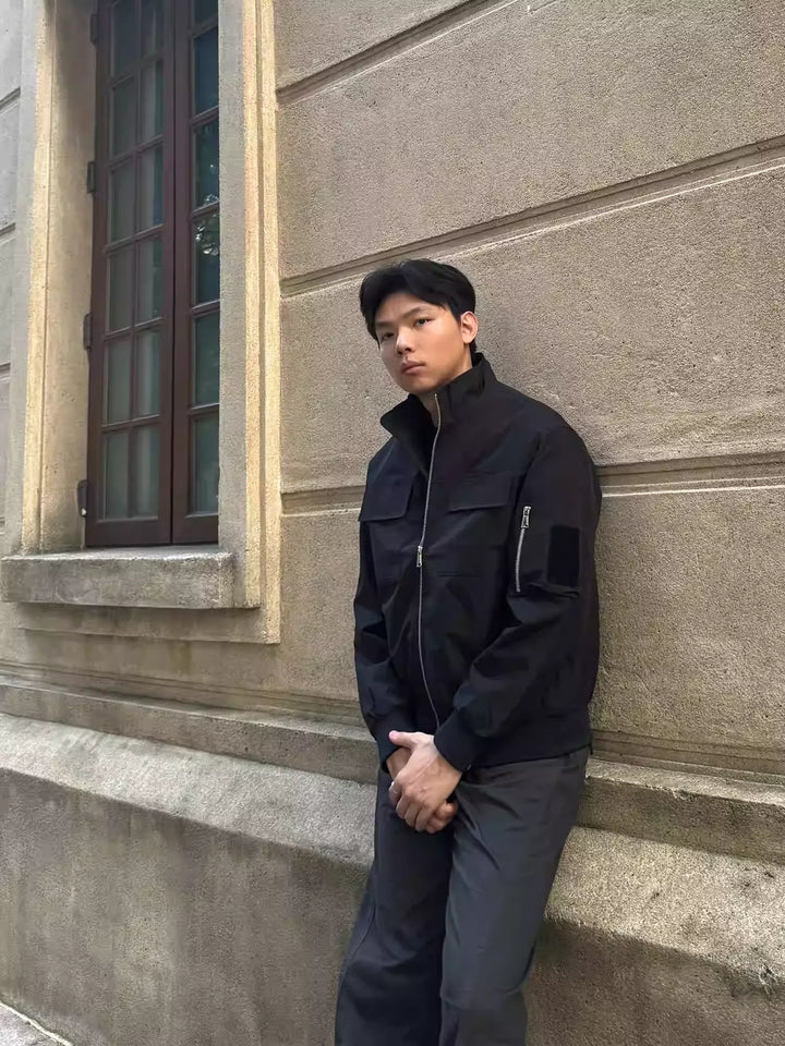 UTILITY WATER-RESISTANT BOMBER JACKET st5106