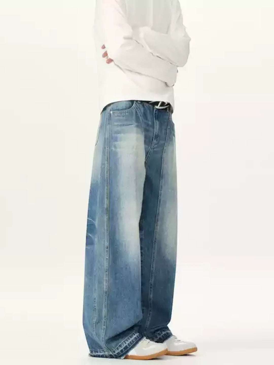 SABER-CUT LOOSE-FIT JEANS ST5199