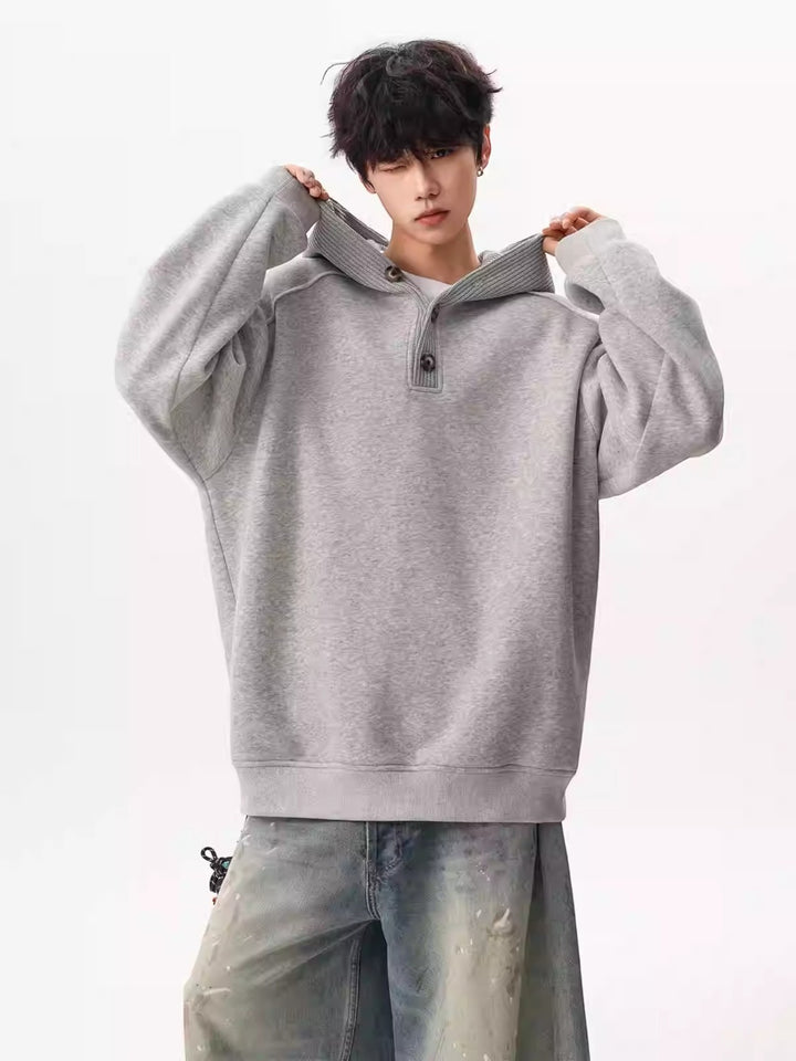 HEAVY KNIT HOODIE st5047