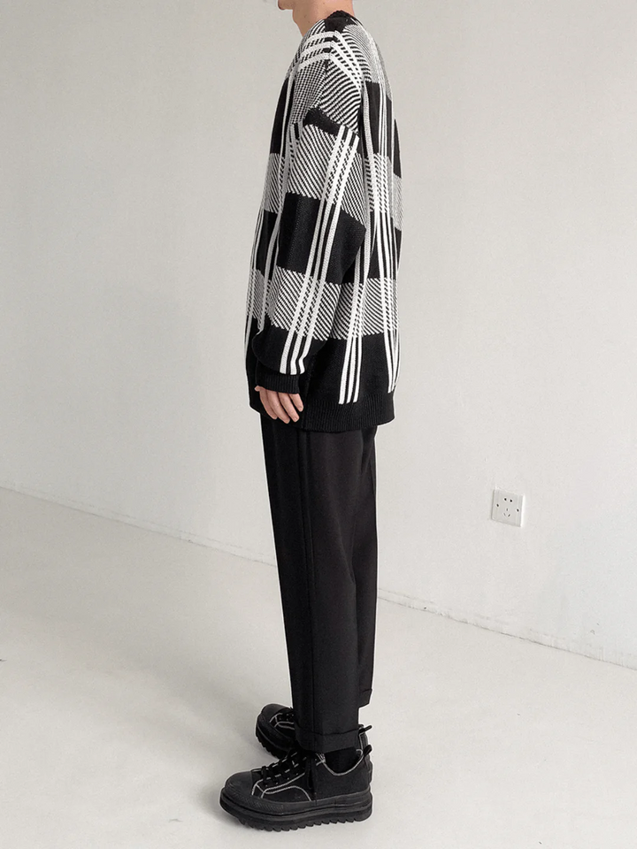 Check Design Corian Cardigan st61