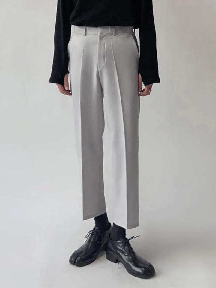 [데이비드앤미] 센터프레스 앵클 슬랙스 st19