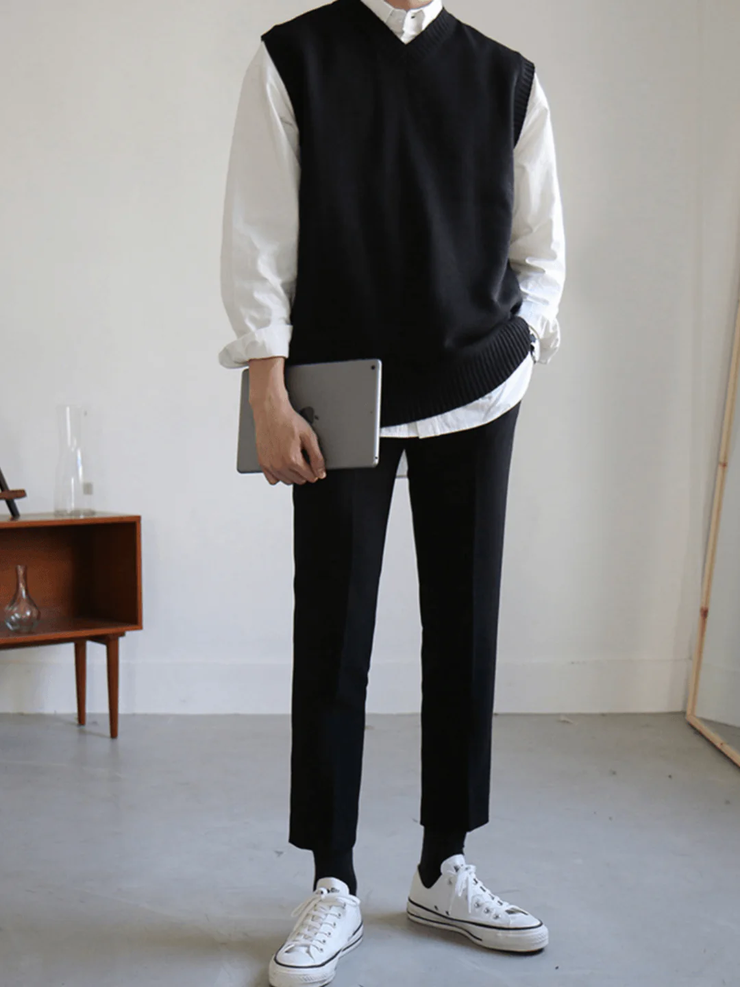 [MRCYC] Color V Neck Vest st40