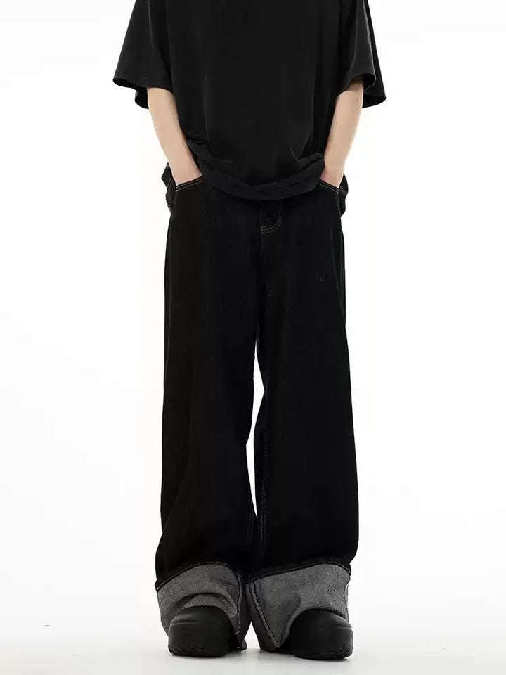 RELAXED FIT LOOSE LEG JEANS ST5153
